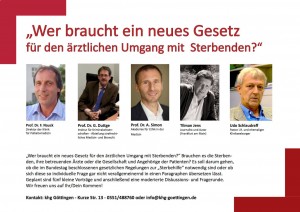 Sterbehilfe Podiumsdiskussion